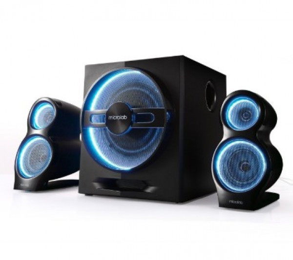 Microlab T10 * Aktivni drveni zvucnici 2.1 56W RMS(24W, 2x16W) BLUETOOTH daljinski , 3.5mm