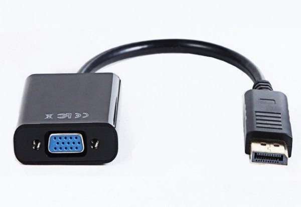 A-DPM-VGAF-02 Gembird DisplayPort to VGA adapter cable, BLACK