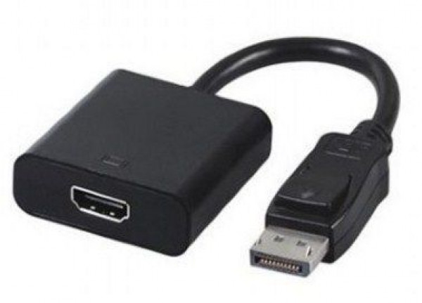 A-DPM-HDMIF-002 Gembird DisplayPort to HDMI adapter cable, black