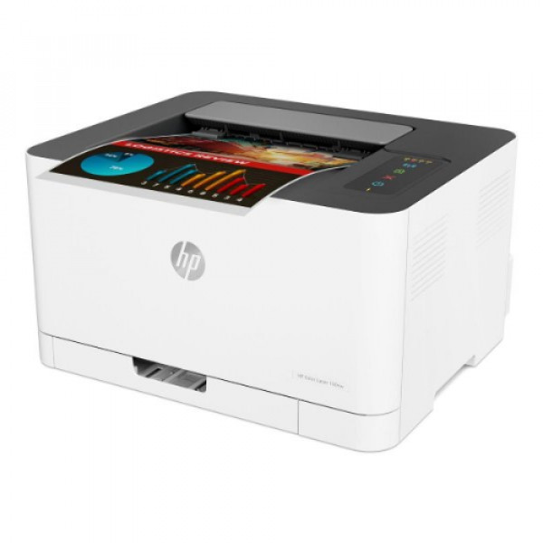 Color laserski &scaron;tampač HP 150nw, 600x600dpi/64MB/USB/Ethernet/Wifi, Set tonera 117A, 4ZB95A