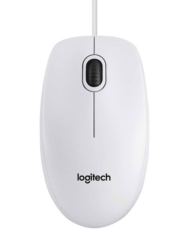 Miš USB Logitech B100 Optical White