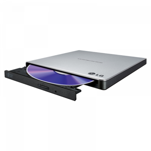 USB DVD+-R/RW Hitachi/LG GP57ES40 Slim Silver