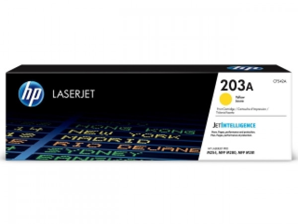 HP 203A Yellow Original LaserJet Toner Cartridge
