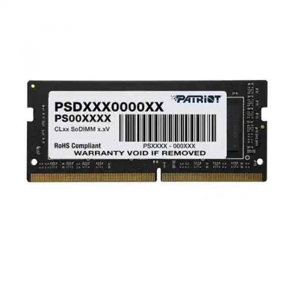 Memorija SODIMM DDR4 8GB 3200MHz Patriot Signature Single Channel PSD48G32002S