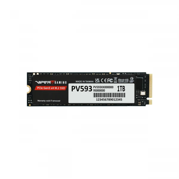 SSD M.2 NVMe 1TB Gen 5.0 Patriot PV593 14000MBs13000MBs PV593P1TBM28H