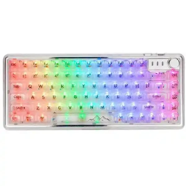 Tastatura Marvo KG979G mehanička TRANSPARENT RGB