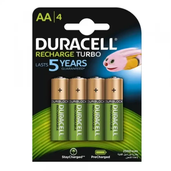 Punjiva baterija Duracell AA 2500mAh 41 pak
