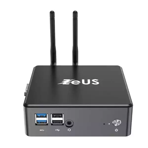 Mini PC Zeus MPI10-P24 Intel Pentium 6305 1.80 GHzDDR4 8GBm.2 256GBWin11ProLANWiFiBTHDMIDP