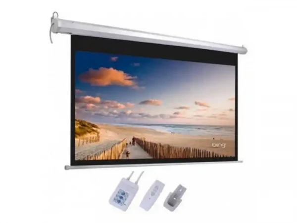 Pltano za projektor Lexin EH8484M, 213x213, zidno električno sa daljinskim