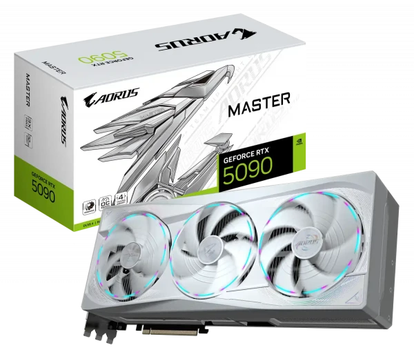 Graficka karta GIGABYTE AORUS GeForce RTX 5090 MASTER ICE 32GB