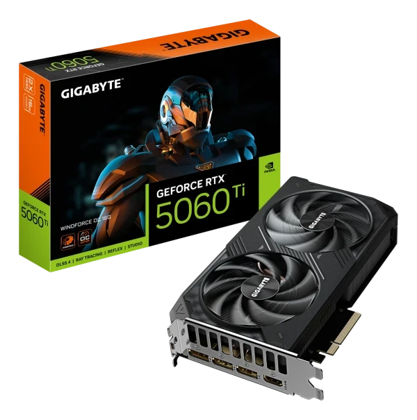 Grafička karta Gigabyte GeForce RTX 5060 TI Windforce OC GV-N506TWF2OC-16GD 16GB GDDR7