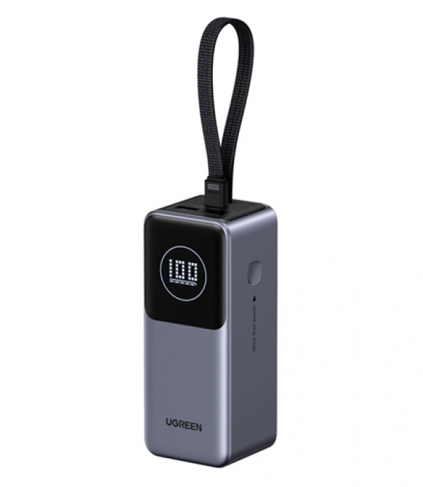 UGREEN 130W Power Bank with Built-in Cable PB723