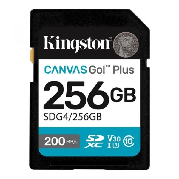 Micro SD Card 256GB Kingston SDG4256GB class 10 200Mbs160Mbs