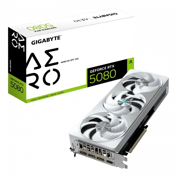 Grafička karta Gigabyte GeForce RTX 5080 16GB AEROOC GV-N5080AERO OC-16GD 16GB GDDR7 256bit3xDPHDMI