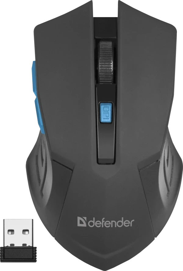 Bežični miš Defender Accura MM-275 1600 dpi plavocrna