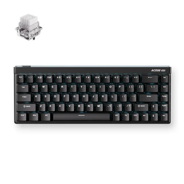 Gaming tastatura MCHOSE Ace 68 Air Ultra Esports Magnetic Switch aurora black