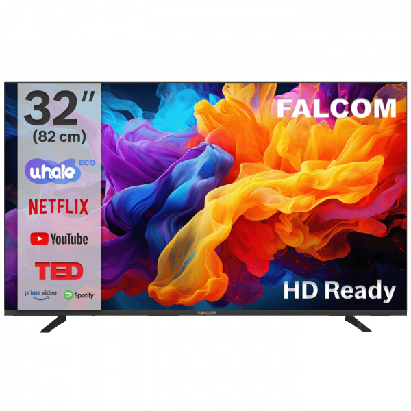 Falcom Televizor Smart LED TV FULL HD 32'', Bluetooth ,WiFi - TV-32LTF024SM WOS