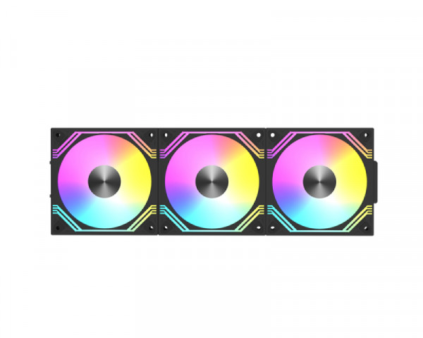 RAIDMAX Ventilator MODULAR FAN 3 IN 1 COMBO crni (NV-MD120FBP3) F