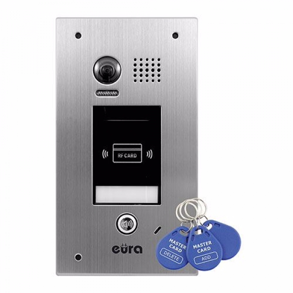 Spoljni digitalni panel ''2-wire'' EURA VDA-72A5 sa funkcijom Proxymity kartice IP54 otporna na vandalizam