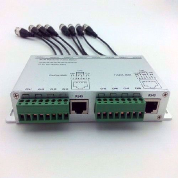 Video Balun 8CH aktivni CPB-808C