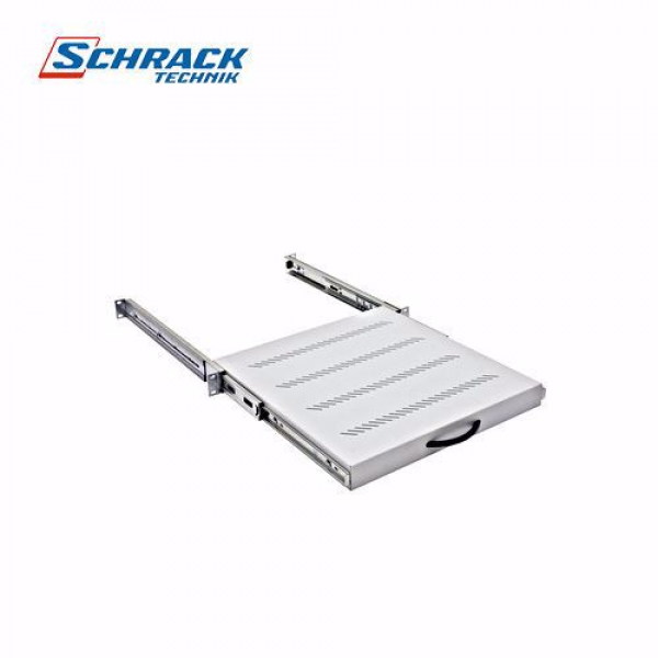 Schrack 19 Izvlaciva polica (fioka), 1HU, dubine 450mm, 30kg max DFA14845--