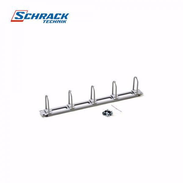 Schrack 19 Panel za ranz. kablova,5 vecih PVC prst. i otvorima,1HU DBK14806--