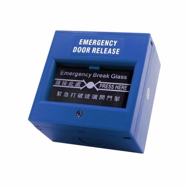 CP-809B taster za vrata emergency plavi