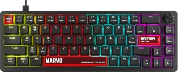 Bežična gaming tastatura Marvo KG935 Arma 67