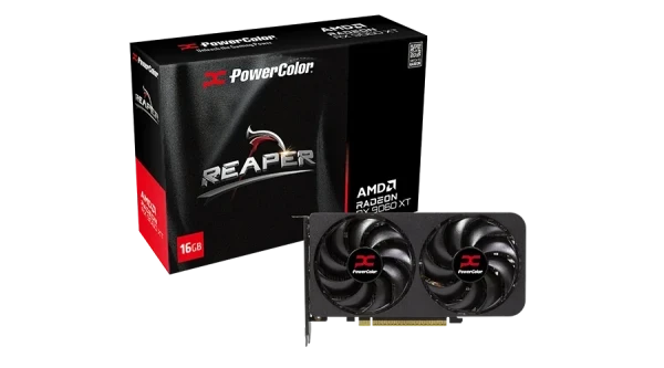 Grafička kartica Power Color RX 9060 XT 16G-A Reaper AMD 16GB GDDR6 128bit