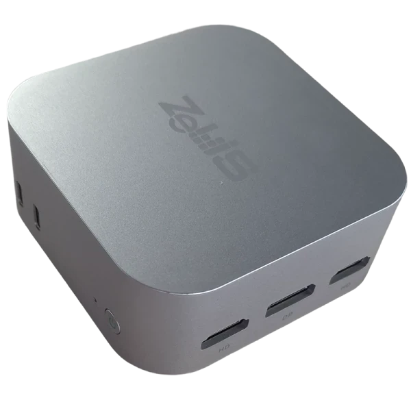 Mini PC Zeus N5 Celeron QC N150 3.40 GHzDDR5 12GBm.2 256GBLANDual WiFiBT2xHDMIDPWin 11