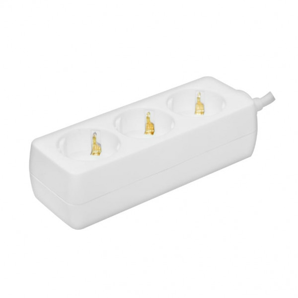 Razvodnik sa 3 mesta 1,5m 1.0 mm2 NV3/WH-P