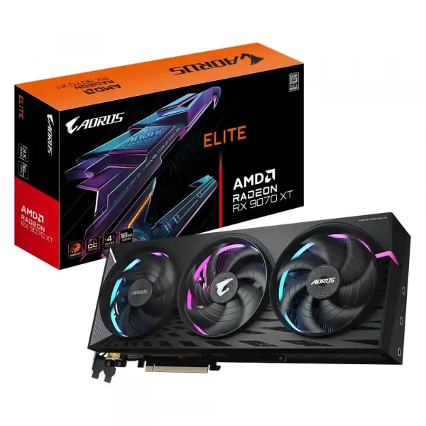 Grafička karta Gigabyte RX9070XT GDDR6 16GB  GV-R9070XTAORUS E-16GD 256bit 2xDP2xHDMI