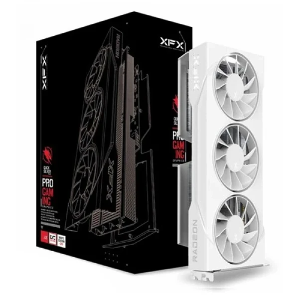 Grafička kartica XFX AMD Radeon RX 9060 XT  OC Gaming Edition 16GB GDDR6 128bit 2xDP2xHDMI - Bela