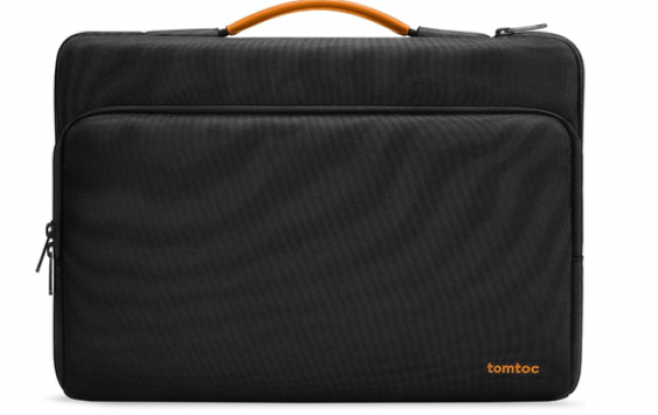 TOMTOC DEFENDER A14 LAPTOP BRIEFCASE BLACK 16'' A14F2D1