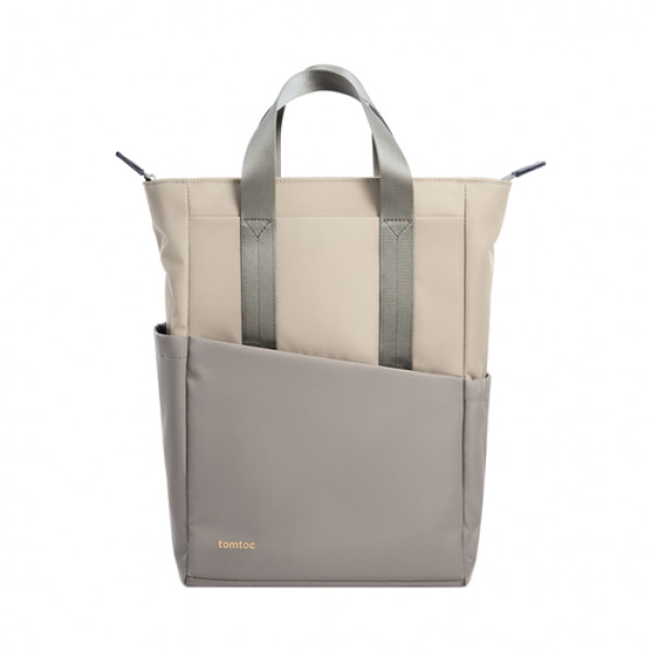 TOMTOC SLASH T63 LAPTOP BACKPACK MOON GREY 13.5'' 12L T63M1G1