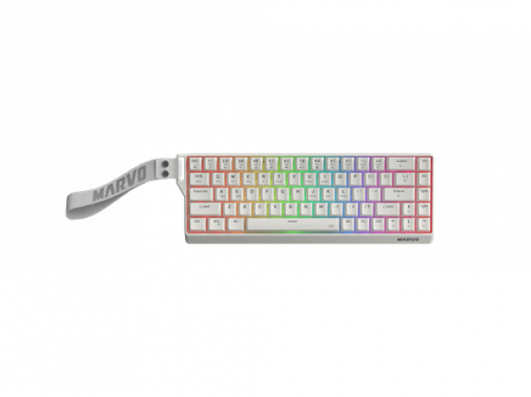 TASTATURA MARVO SABER 65W KG965W WH