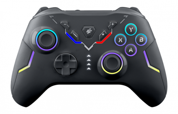 GAMEPAD FLASHFIRE NEON GAMING KONTROLER CRNI
