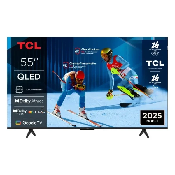 SMART QLED TV 55 TCL 55P7K 3840x21604KUHD60HzDVB-T2CS2Google TV