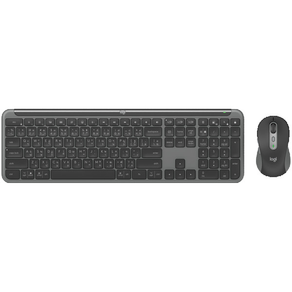 LOGITECH Signature Slim Combo MK950 for Business - GRAPHITE - US INTL - 2.4GHZBT - INTNL-973 ( 920-012508 ) 