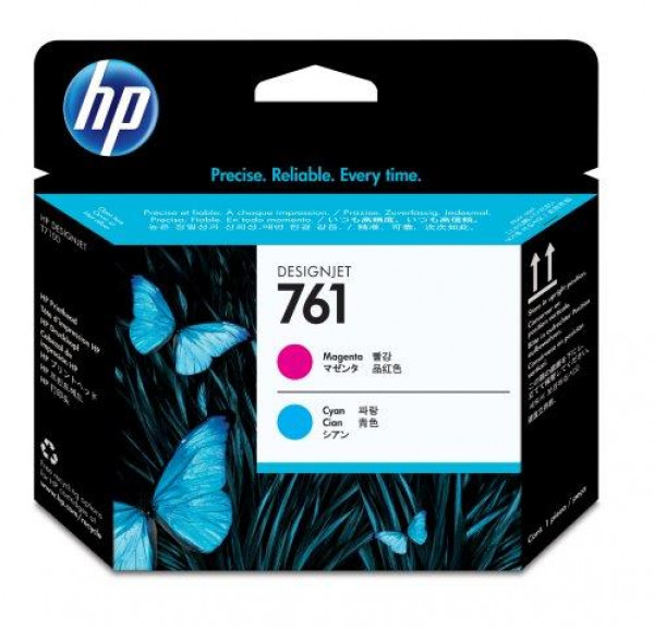 HP No. 761 MagentaCyan Designjet Printhead za Ploter T7100 [CH646A]
