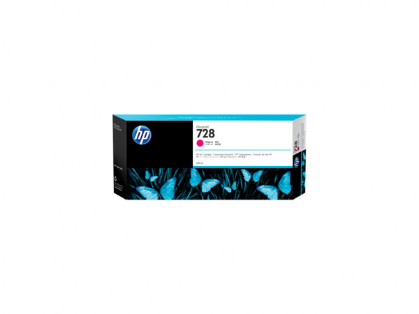 HP 728 300-ml Magenta DesignJet Ink Cartridge za DesignJet T730 T830 (F9K16A)