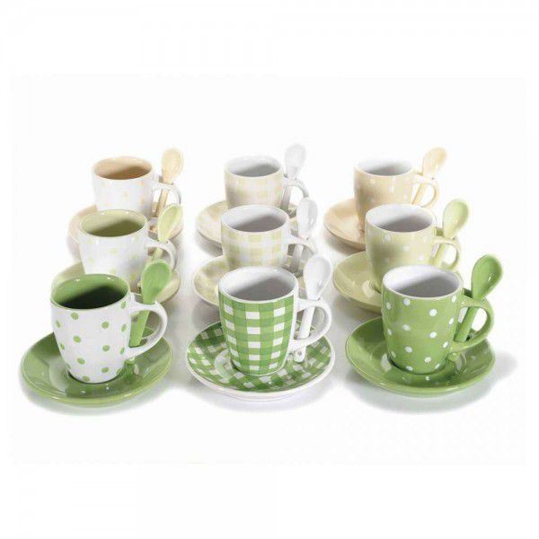 Art from italy f71.28.32 šoljica za kafu sa kašičicom porcelan